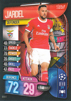 Jardel SL Benfica 2019/20 Topps Match Attax CL #BEN4